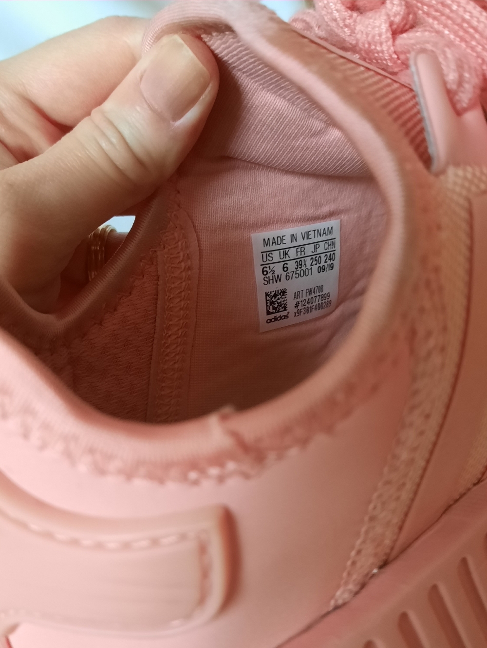 Adidas NMD_R1 Originals Boost Glory Pink Running Shoe - Picture 3 of 8